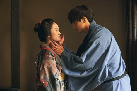 「WOWOWオリジナルドラマ にんげんこわい」より、「第1話 心眼」の場面写真。