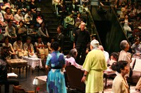 第3回公演「アンドゥ家の一夜」稽古の様子。（撮影：宮川舞子）