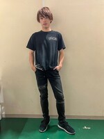 Tシャツには、「おとうさんといっしょ」でおなじみのロゴ。