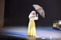 さいたまゴールド・シアター最終公演「水の駅」舞台稽古の様子。