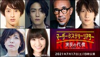 「『マーダーミステリーシアター 演技の代償』Replay（2021年7月17日19:00公演）」の出演者。