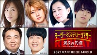 「『マーダーミステリーシアター 演技の代償』Replay（2021年7月18日14:00公演）」の出演者。