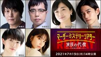 「『マーダーミステリーシアター 演技の代償』Replay（2021年7月19日14:00公演）」の出演者。