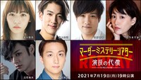 「『マーダーミステリーシアター 演技の代償』Replay（2021年7月19日19:00公演）」の出演者。