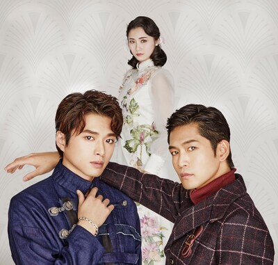 cube 25th presents 音楽劇「夜来香ラプソディ」メインビジュアル