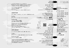 ルサンチカ「GOOD WAR」/「PIPE DREAM」公演チラシ裏