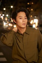 「猪野広樹カレンダー2022.4-2023.3」イベント限定版の表紙イメージ。