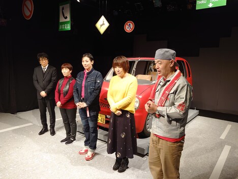 ACTOR'S TRIBE ZIPANG「ナビゲーション」記者会見の様子。