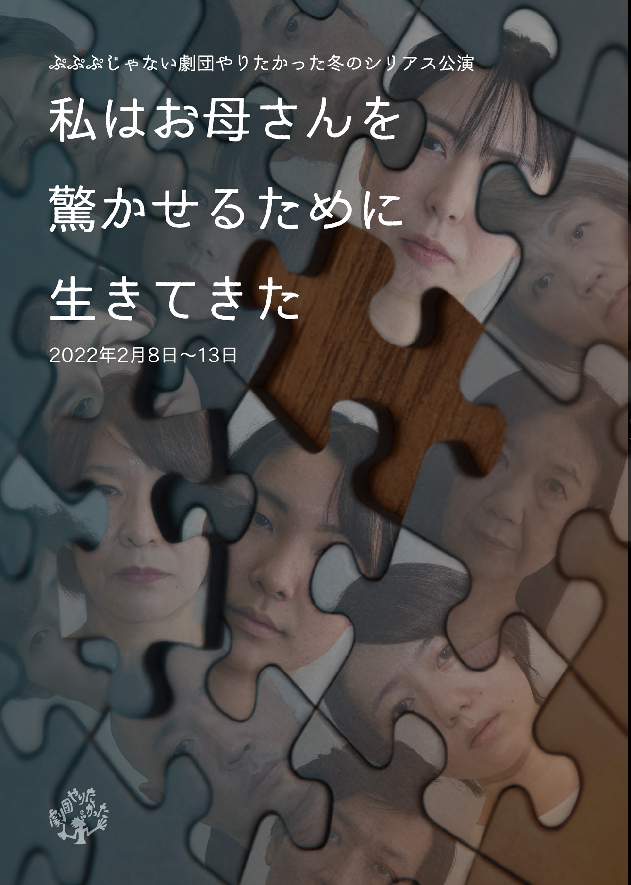 劇団やりたかった「私はお母さんを驚かせるために生きてきた」チラシ表