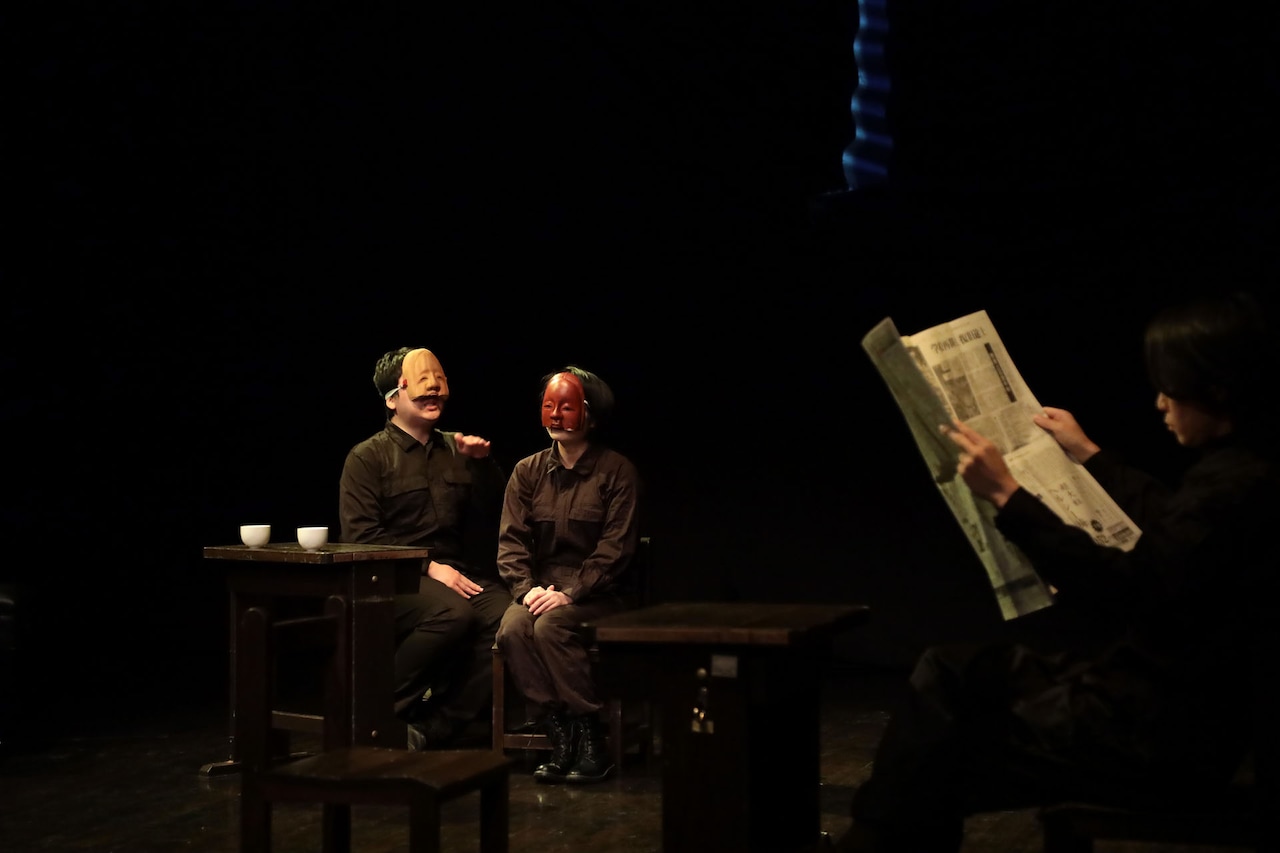 劇団なかゆび Nakayubi.-13「京の園」より。（撮影：中谷利明）