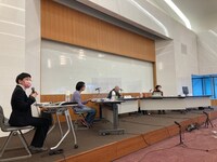 第21回AAF戯曲賞公開最終審査会の様子。