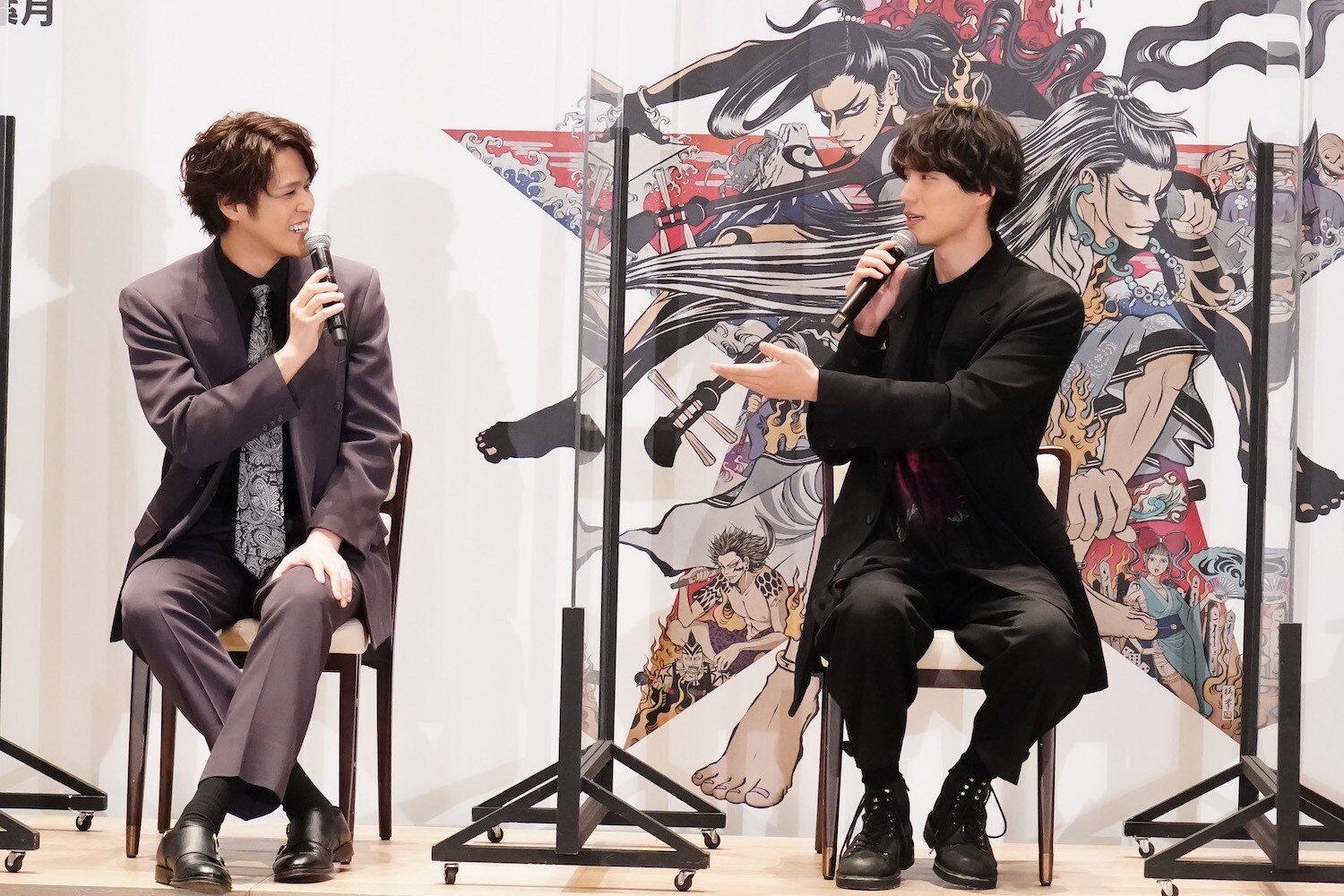 福士蒼汰＆宮野真守が早くも最高のバディぶり、2年ぶりのいのうえ歌舞