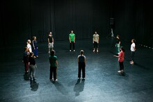 ダニエル・リネハンのワークショップの様子。(c)Tine DECLERCK & Hiatus