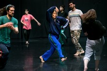 ダニエル・リネハンのワークショップの様子。(c)Tine DECLERCK & Hiatus