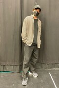 財木の持ち味、芝居力が稽古着の地味さを吹き飛ばす。