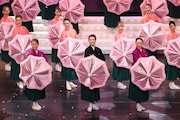 OSK日本歌劇団創立100周年記念式典より。