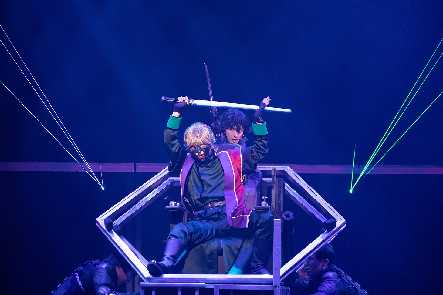 舞台「機動戦士ガンダム 00 -破壊による覚醒-Re:（in）novation」より。（Photo by HARLY）