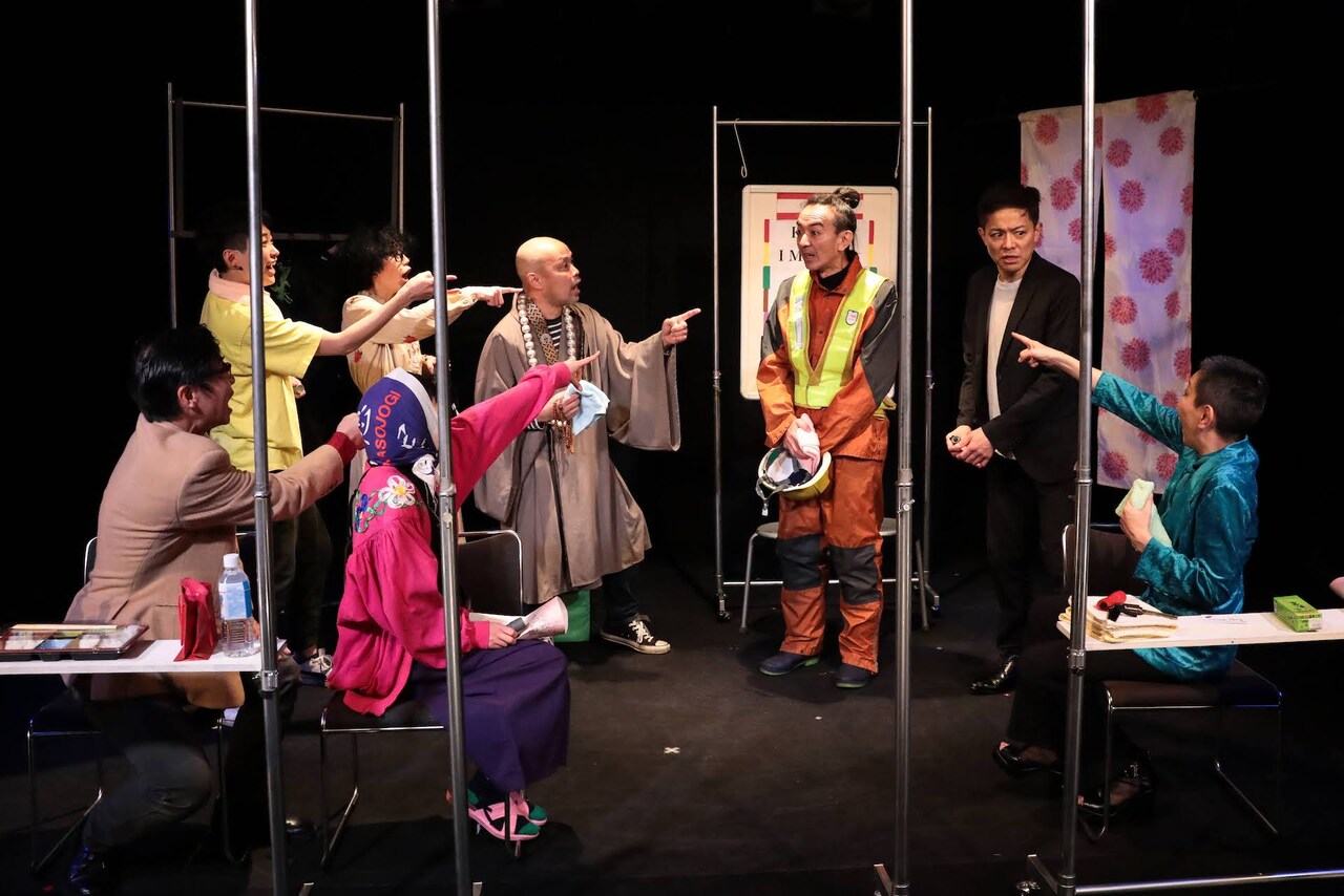 降りかかるアクシデントから着想を得た、仮想定規「The leg line」開幕