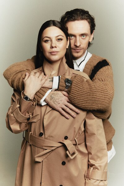 左からエレーナ・イリニフ、セルゲイ・ポルーニン。（Photo by Danil Golovkin）