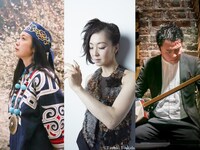 平山素子×本條秀慈郎×床絵美「音楽舞踊劇 IZUMI」出演者