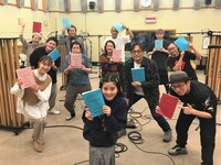 NHK-FM「青春アドベンチャー『ウブヒメ』」出演者（写真提供：NHK）