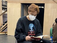 ミュージカル「ブラッド・ブラザーズ」稽古より。（撮影：岩田えり）