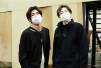 ミュージカル「ブラッド・ブラザーズ」稽古より。（撮影：岩田えり）