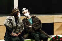 「冬のライオン」稽古の様子。（撮影：岡千里）