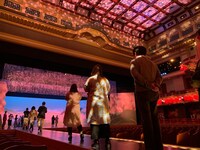 「南座 春の舞台体験ツアー」より。