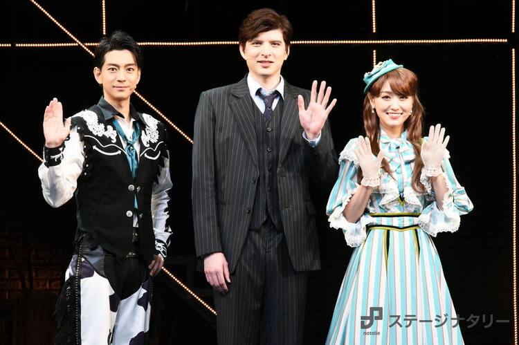 カーテンズ 開幕 城田優が菅井友香 三浦翔平に信頼 成長がいとおしい 会見レポート ステージナタリー
