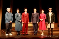 舞台「怖い絵」初日前会見の様子。（撮影：高宮紀徹 / 67531graphics）