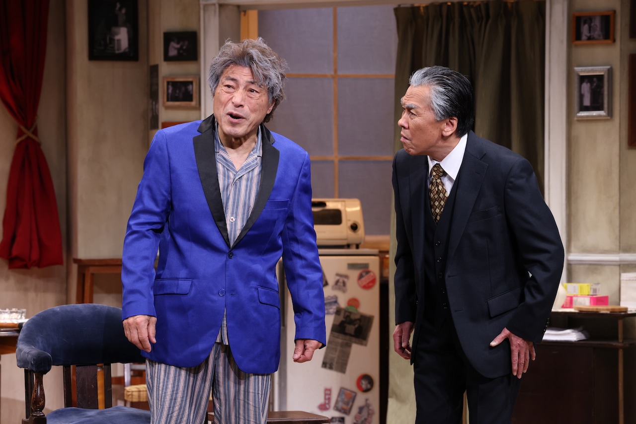 加藤健一＆佐藤B作「サンシャイン・ボーイズ」本多劇場で開幕