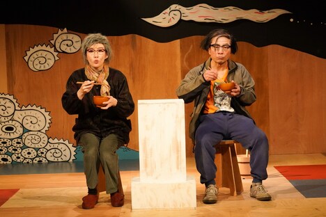 東京成人演劇部vol.2「命、ギガ長スW（ダブル）」長ス組の公演より。（撮影：田中亜紀）