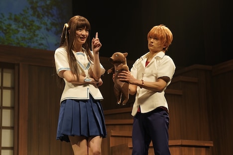 舞台「フルーツバスケット」より。