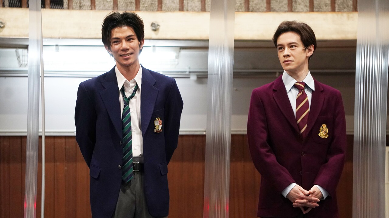 「ブラッド・ブラザーズ」稽古場お披露目会、柿澤勇人とウエンツ瑛士が互いの存在に感謝