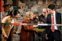 工藤俊作プロデュース プロジェクトKUTO-10 第21回公演「三大劇作家、逮捕される！」より。（撮影：小形一平 / 500G lnc）