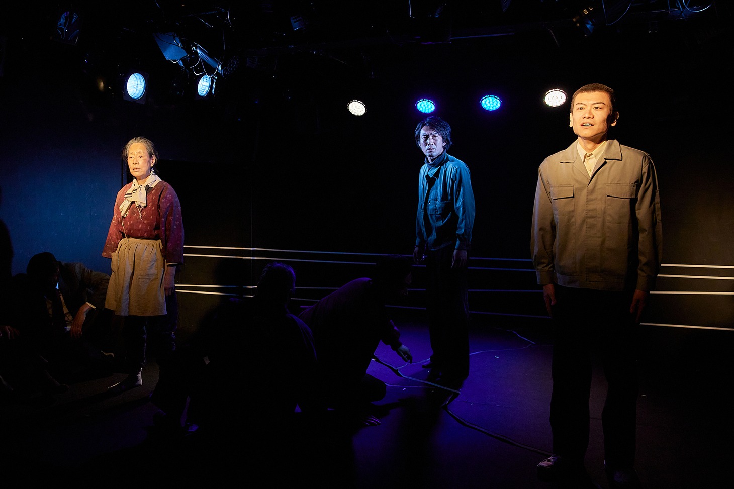 オフィスコットーネプロデュース 大竹野正典没後10年記念公演 第5弾「サヨナフ―ピストル連続射殺魔ノリオの青春」より。（撮影：山口真由子）