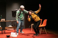 劇団スポーツ「怖え劇」より。