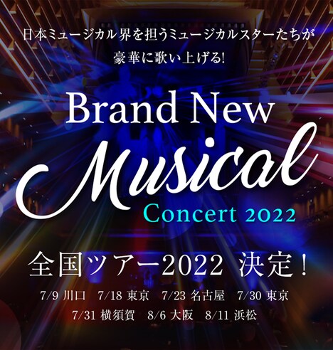 「Brand New Musical Concert 2022」ビジュアル
