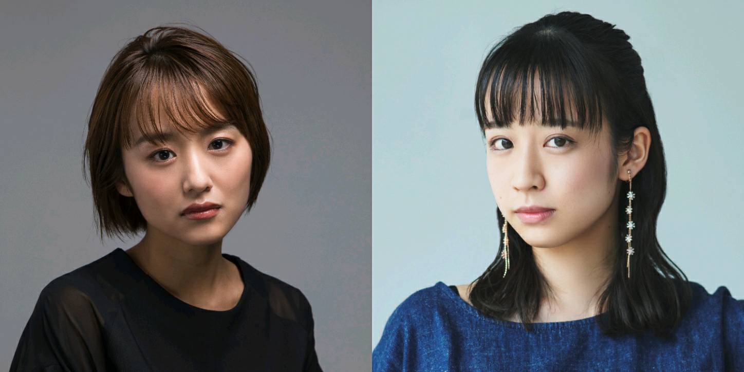 左から真下玲奈、堀口紗奈。