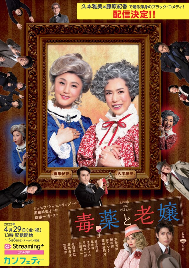 「毒薬と老嬢」配信決定チラシ表