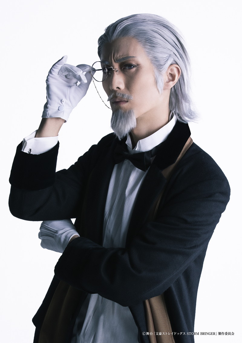 加藤ひろたか扮する広津柳浪。
