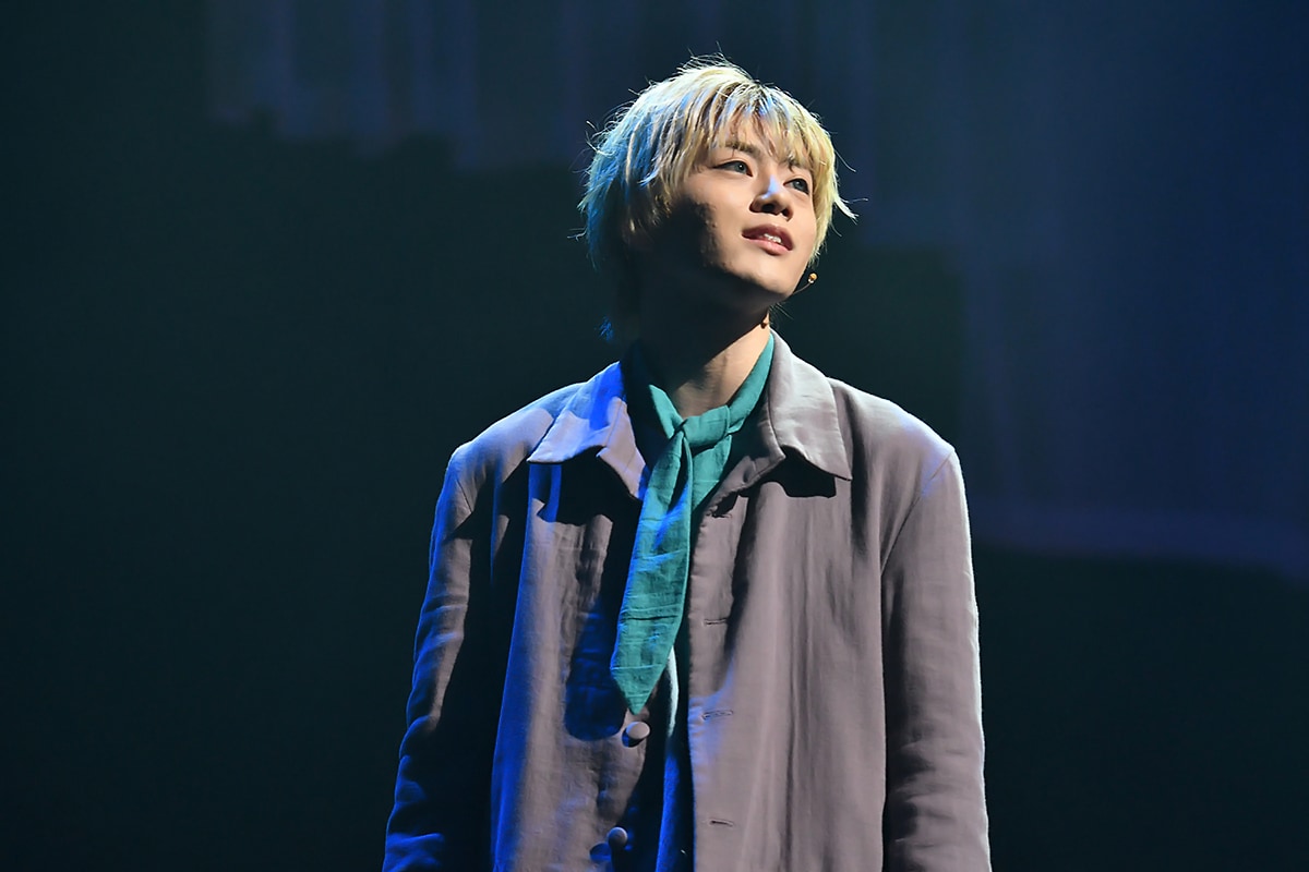 ミュージカル「ロミオの青い空」初演より、新里宏太演じるアルフレド。