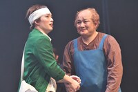 ミュージカル「ロミオの青い空」最終リハーサルより。