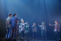 ミュージカル「ロミオの青い空」最終リハーサルより。