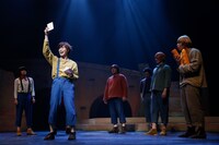 ミュージカル「ロミオの青い空」最終リハーサルより。