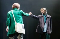 ミュージカル「ロミオの青い空」最終リハーサルより。