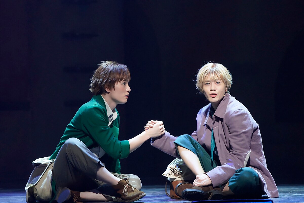 ミュージカル「ロミオの青い空」最終リハーサルより。