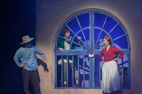 ミュージカル「ロミオの青い空」最終リハーサルより。