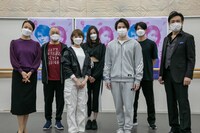 ミュージカル「FLOWER DRUM SONG」稽古場取材会の様子。(c)エイベックス・エンタテインメント